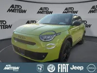 Neu Fiat 600 Sport 145 PS (106 kW) 2026 Acid grün/dach schwarz SUV