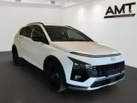 Neu Hyundai Bayon Blackline 90 PS (66 kW) 2026 Atlas white / sol SUV