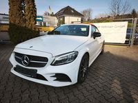 Gebraucht Mercedes C180 AMG line 156 PS (114 kW) 2019 Weiß Cabrio