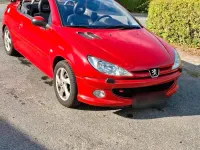 Gebraucht Peugeot 206 CC 110 PS (80 kW) 2006 Rot Cabrio