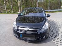Gebraucht Opel Corsa 86 PS (63 kW) 2010 Schwarz Kleinwagen