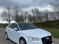 Gebraucht Audi A3 S-Line 140 PS (102 kW) 2014 Weiß Limousine