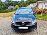 Gebraucht VW Sharan Comfortline 150 PS (110 kW) 2022 Schwarz Van / Kleinbus
