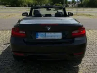 Brugt BMW 220 184 HK (135 kW) 2015 Sort Cabriolet
