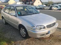 Brugt Toyota Corolla 110 HK (80 kW) 2001 Sølv Sedan