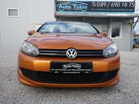 Gebraucht VW Golf VII 110 PS (80 kW) 2016 Orange Cabrio