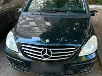 Gebraucht Mercedes B180 109 PS (80 kW) 2007 Schwarz Van / Kleinbus
