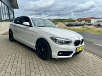 Gebraucht BMW 118 Sport Line 136 PS (100 kW) 2018 Weiß Kleinwagen