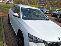Gebraucht Skoda Scala 116 PS (85 kW) 2019 Weiß Kleinwagen