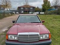 Usata Mercedes 190 1991 Rosso Berlina