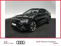 Gebraucht Audi Q8 Sportback e-tron S-Line 300 kW (408 PS) 2024 Mythosschwarz metallic SUV