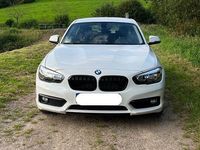 Gebraucht BMW 116 Advantage 116 PS (85 kW) 2017 Weiß Kleinwagen