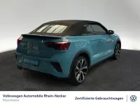 Gebraucht VW T-Roc Cabriolet R-line 150 PS (110 kW) 2023 Blau Cabrio
