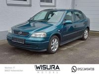 Gebraucht Opel Astra Selection 84 PS (61 kW) 2001 Blau Limousine