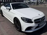 Gebraucht Mercedes C180 AMG line 156 PS (114 kW) 2020 Weiß Cabrio