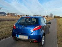 Gebraucht Mazda 2 75 PS (55 kW) 2009 Blau Kleinwagen
