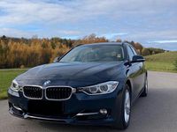 Gebraucht BMW 320 184 PS (135 kW) 2012 Blau Kombi