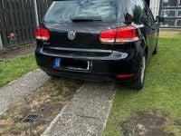 Gebraucht VW Golf VI 2010 Schwarz Kleinwagen