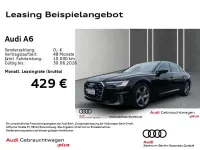 Usado Audi A6 S-Line 299 HP (219 kW) 2024 Preto Sedan