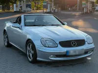 Gebraucht Mercedes SLK200 163 PS (119 kW) 2002 Grau Cabrio