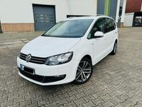 Gebraucht VW Sharan Highline 200 PS (147 kW) 2014 Weiß Van / Kleinbus