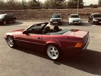 Gebraucht Mercedes SL500 326 PS (239 kW) 1991 Rot Cabrio