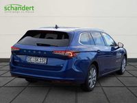 Gebraucht Skoda Superb Selection 204 PS (150 kW) 2024 Cobalt blau metallic Kombi