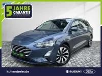 Gebraucht Ford Focus Cool & Connect 125 PS (91 kW) 2020 Chromablau metallic Kombi