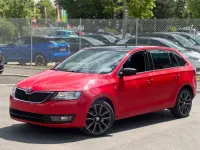 Gebraucht Skoda Rapid Style 90 PS (66 kW) 2015 Rot Kleinwagen