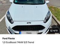 Gebraucht Ford Fiesta 101 PS (74 kW) 2017 Weiß Kleinwagen