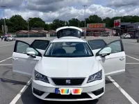 Gebraucht Seat Leon ST Style 116 PS (85 kW) 2018 Weiß Kombi