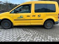 Second-hand VW Caddy 70 CP (51 kW) 2007 Galben Monovolum