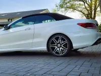 Gebraucht Mercedes E200 AMG 184 PS (135 kW) 2015 Weiß Cabrio