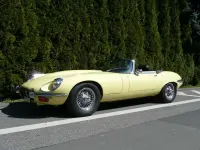 Gebraucht Jaguar E-Type 241 PS (177 kW) 1972 Gelb Cabrio