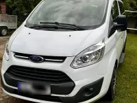 Gebraucht Ford Tourneo 100 PS (73 kW) 2016 Weiß Van / Kleinbus