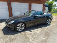 Gebraucht Mercedes SLK350 272 PS (200 kW) 2008 Schwarz Cabrio