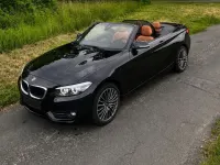 Gebraucht BMW 218 136 PS (100 kW) 2018 Schwarz Cabrio