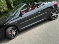 Gebraucht Peugeot 206 CC 136 PS (100 kW) 2001 Schwarz Cabrio