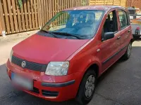 Gebraucht Fiat Panda 54 PS (39 kW) 2008 Rot Kleinwagen