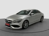 Gebraucht Mercedes CLA180 AMG line 122 PS (89 kW) 2017 Silber Coupé