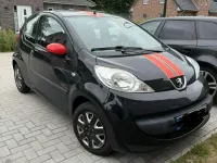 Gebraucht Peugeot 107 67 PS (49 kW) 2007 Schwarz Kleinwagen