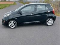 Gebraucht Kia Picanto 69 PS (50 kW) 2011 Schwarz Kleinwagen