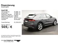 Gebraucht Audi Q8 Ambiente 286 PS (210 kW) 2021 Samuraigrau metallic (metallic) SUV