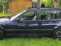 Gebraucht BMW 318 143 PS (105 kW) 2003 Blau Kombi