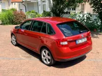 Gebraucht Skoda Rapid Ambition 122 PS (89 kW) 2013 Rot Kleinwagen