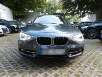 Gebraucht BMW 116 Sport Line 136 PS (100 kW) 2014 Grau Kleinwagen