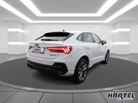 Neu Audi Q3 Sportback S-Line 150 PS (110 kW) 2025 Gletscherweiss (white), metallic SUV