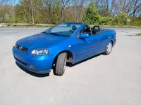 Gebraucht Opel Astra Cabriolet 147 PS (108 kW) 2002 Blau Cabrio