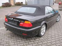 Gebraucht BMW 318 Cabriolet 143 PS (105 kW) 2003 Schwarz Cabrio