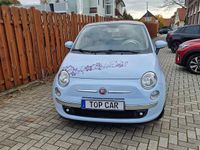 Gebraucht Fiat 500 Lounge 69 PS (50 kW) 2009 Azzurro Kleinwagen